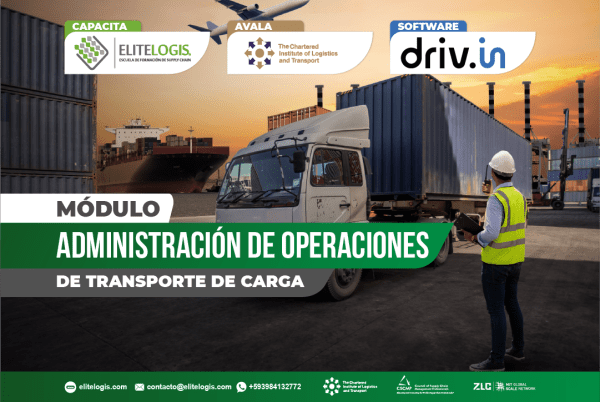 Administración de operaciones de transporte de carga terrestre CILTLOG