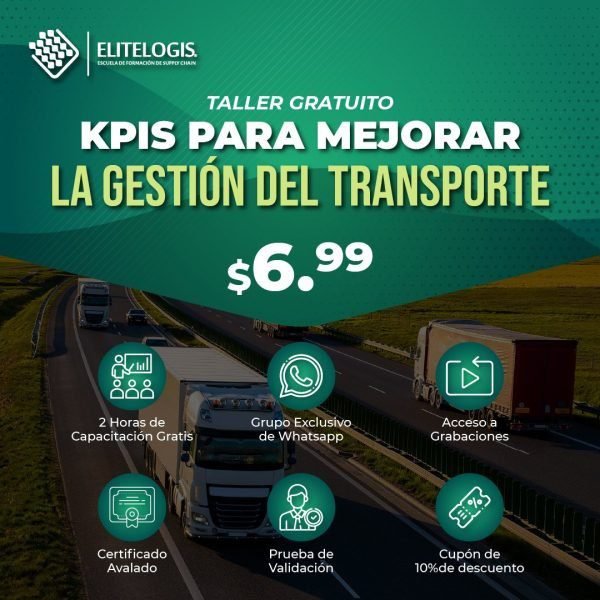 Acceso Taller Gratuito FULL - KPI's para mejorar la Gestión del Transporte