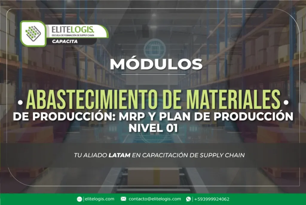 Abastecimiento de materiales de producción: MRP y Plan de Producción 1