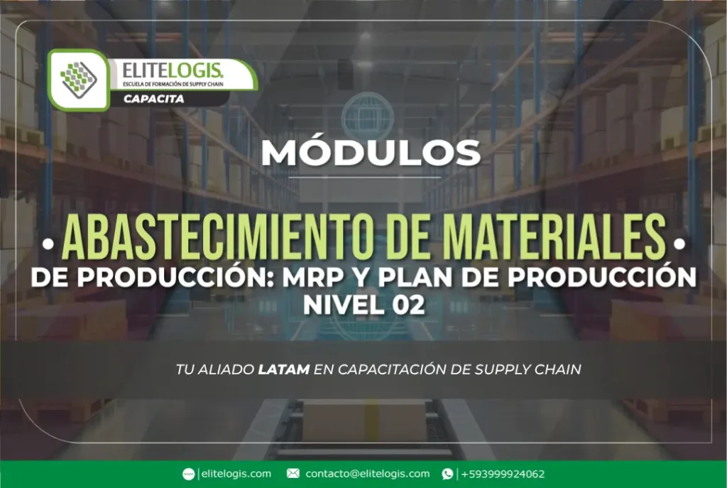 Abastecimiento de materiales de producción: MRP y Plan de Producción 2