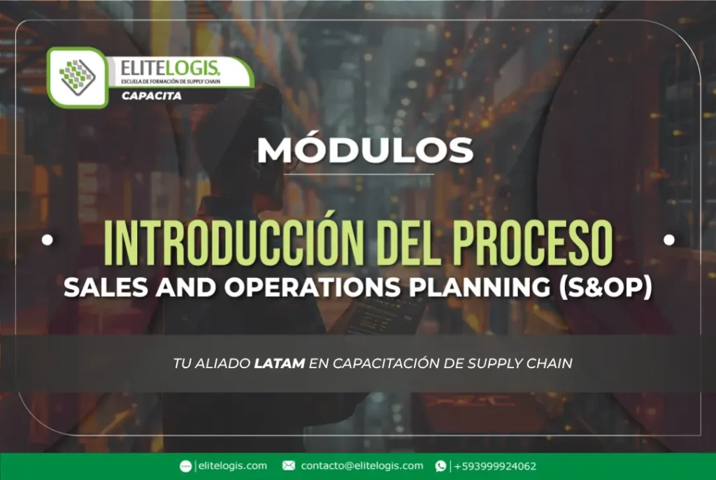 Introducción del proceso de Sales and Operations Planning (S&OP)  CERT. SC