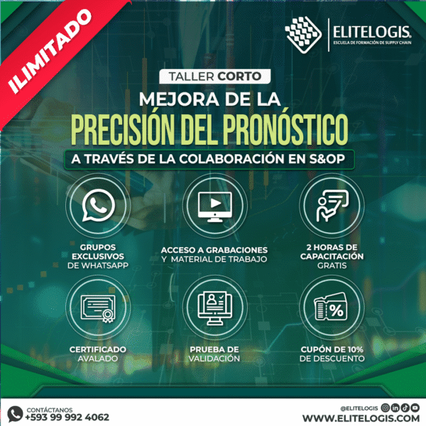 Taller Corto - Mejora de la Precisión del Pronóstico a través de la Colaboración en S&OP