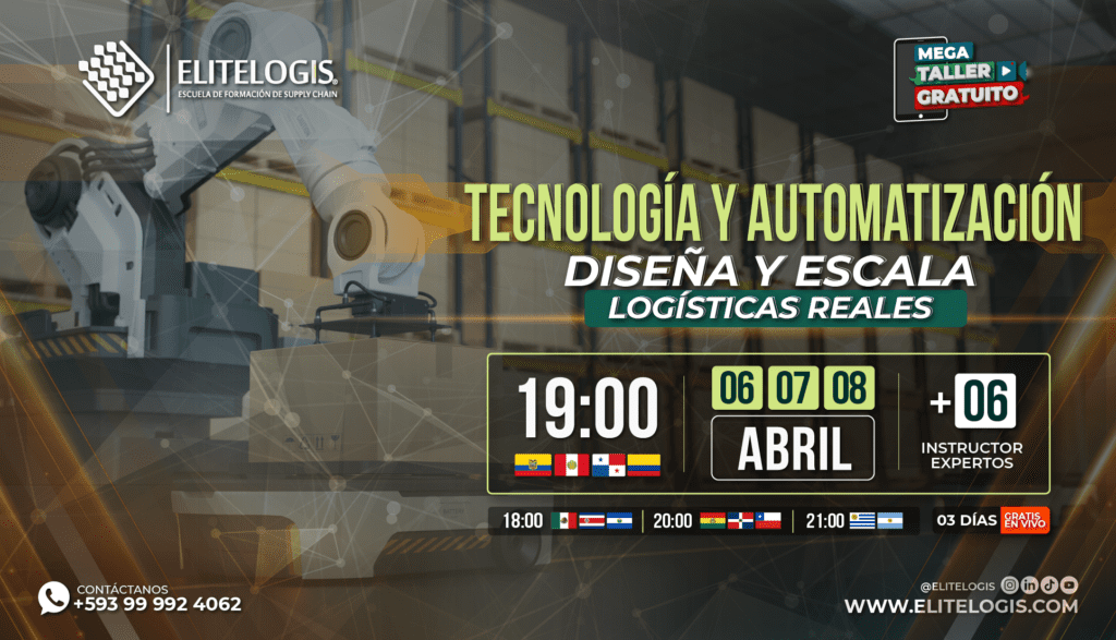 Imagen del Mega Taller: Precisión Operativa: Estrategias Maestras para la Optimización de Centros de Distribución